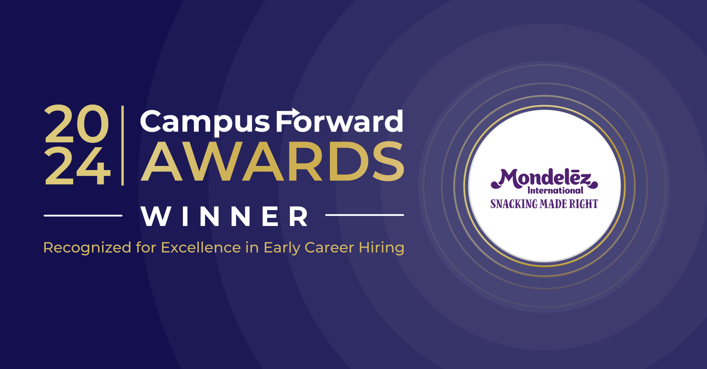 Mondelēz International 2024 Campus Forward Award Winner